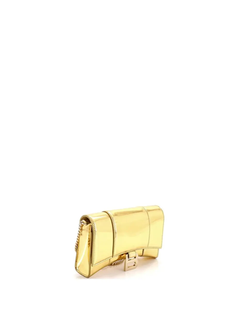 Balenciaga Hourglass Chain Wallet #343673B12B